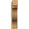 Ekena Millwork Funston Block Rough Sawn Outlooker, Western Red Cedar, 8"W x 34"D x 34"H OUT08X34X34FST05RWR - alternate 2